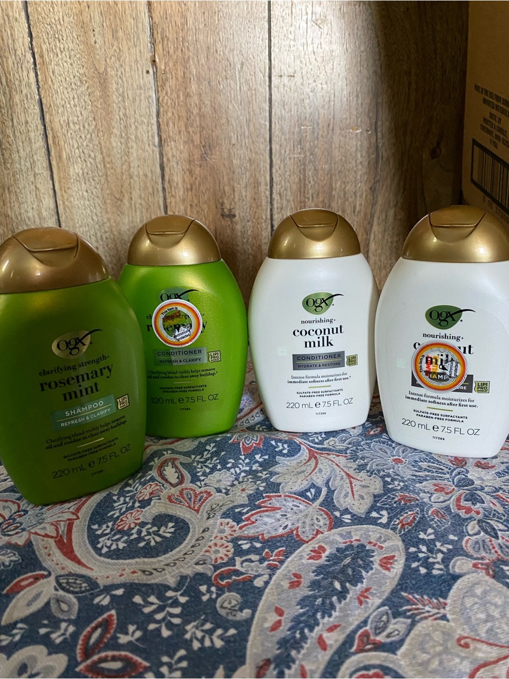 Rosemary Mint & Coconut Milk shampoo